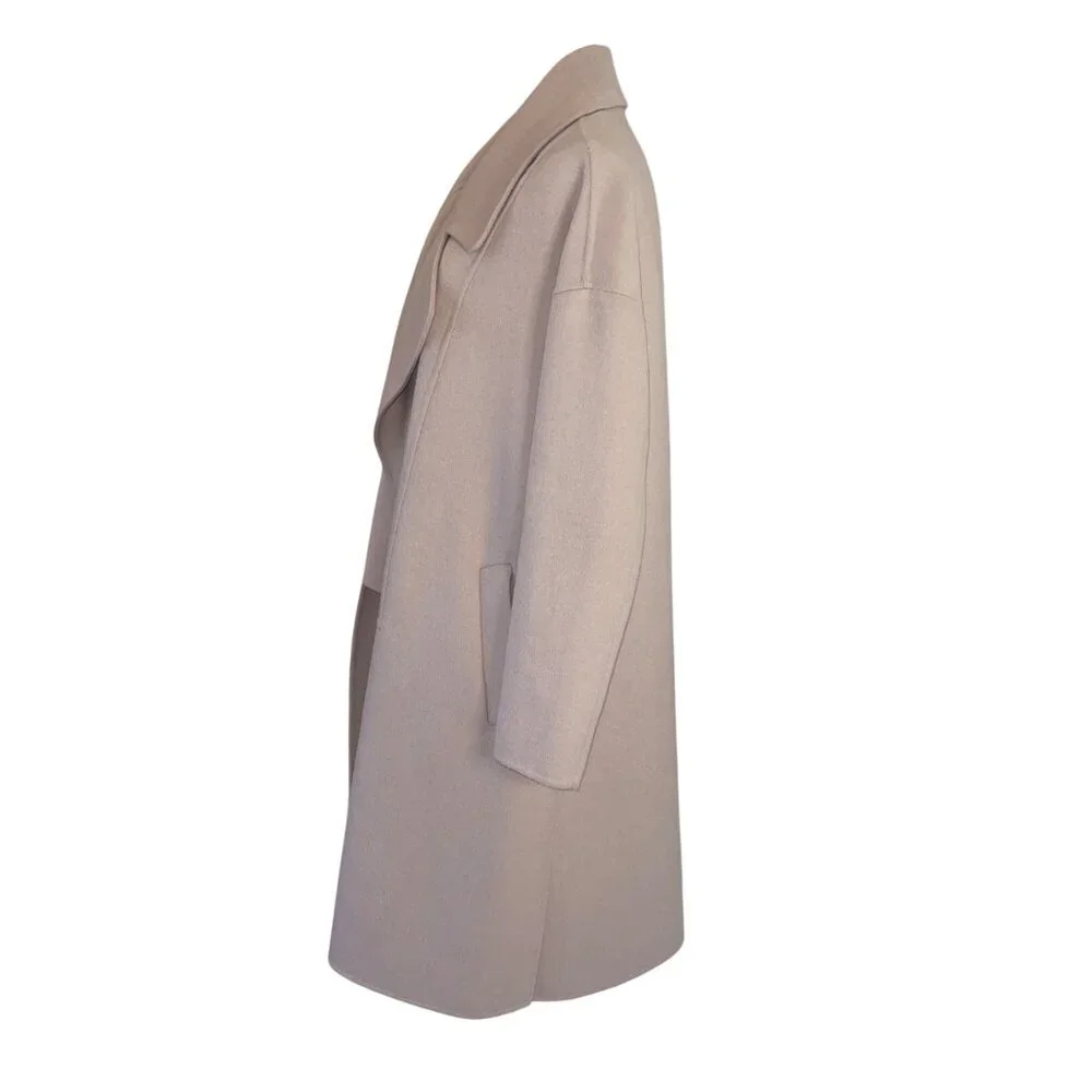 All Saints Womens Coat Jacket Size XS Pink Ryder Pockets Open Front Casual - Picture 2 of 13